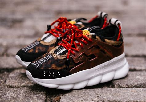 do versace chain reactions run big|Versace chain reaction shoes price.